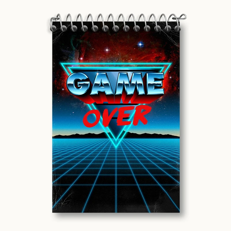 دفتر یادداشت 50 برگ خندالو مدل Game کد F2510