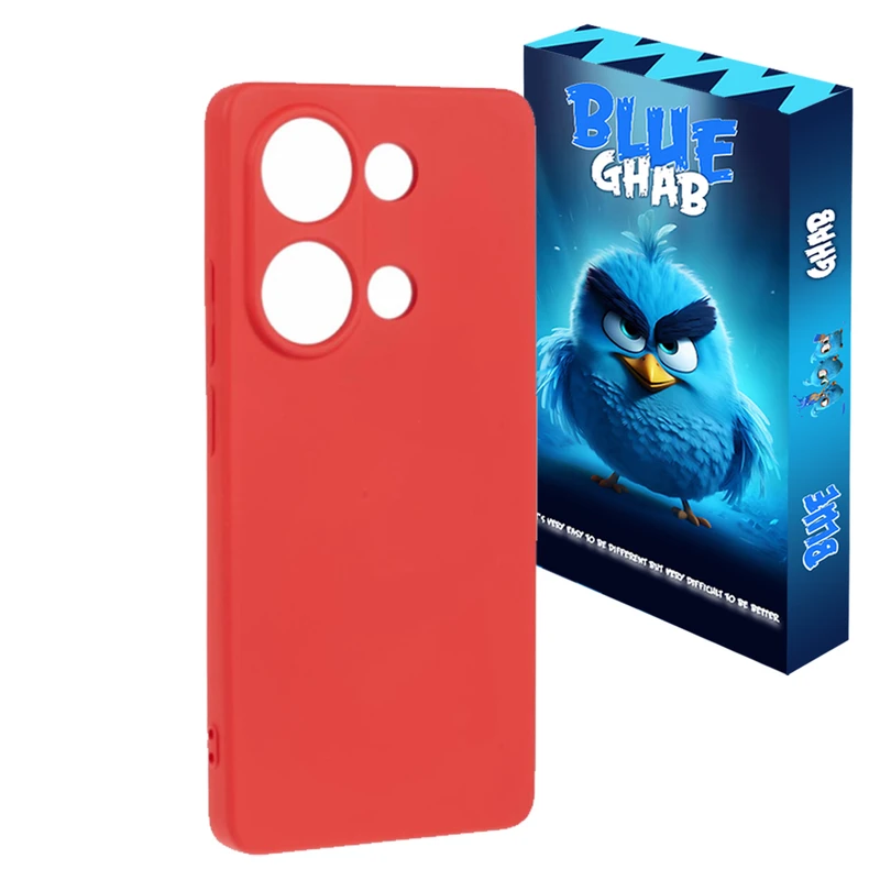 کاور بلو قاب مدل سیلیکونی کد 02 مناسب برای گوشی موبایل شیائومی Redmi Note 13 Pro 4G