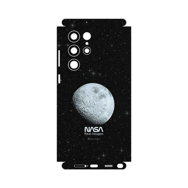 برچسب پوششی ماهوت مدل Moon-By-NASA-FullSkin مناسب برای گوشی موبایل سامسونگ Galaxy S22 Ultra 5G
