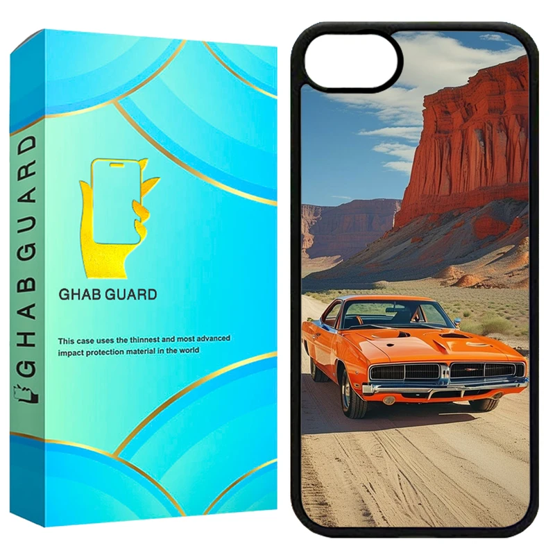کاور قاب گارد طرح ماشین مدل G16E مناسب برای گوشی موبایل اپل iPhone 16e