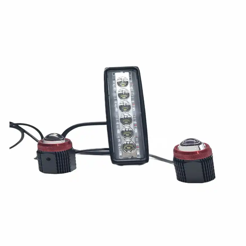 پرژکتور موتور سیکلت ام دی اچ مدل Korean Led Chip 1.3A مجموعه 3 عددی