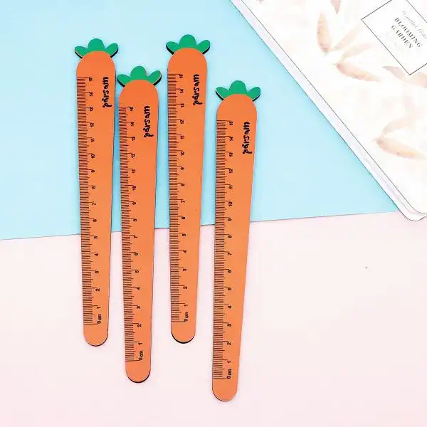 خط کش ۱۵ سانتی متری طرح هویج