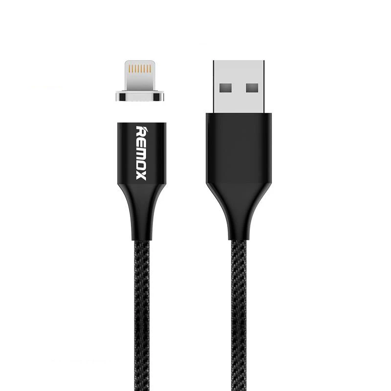 کابل تبدیل مغناطیسی USB به لایتنینگ ریمکس مدل RC-200 طول 1 متر