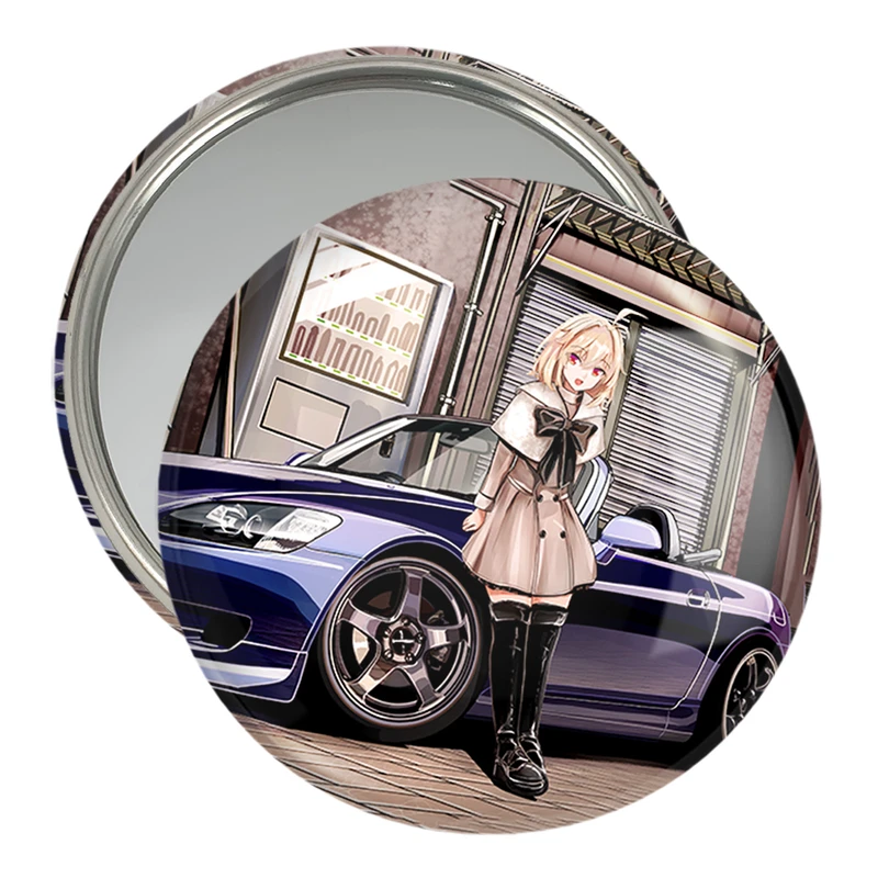 آینه جیبی خندالو مدل بازی تسوکی هیمه‌ (Tsukihime) کد 34495