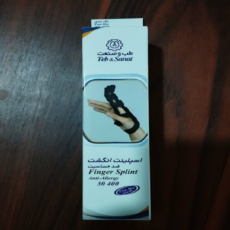 آتل انگشت طب و صنعت مدل اسپیلنت کد 30400