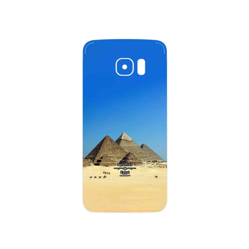 برچسب پوششی ماهوت مدل Pyramids of Egypt مناسب برای گوشی موبایل سامسونگ Galaxy S7 Edge