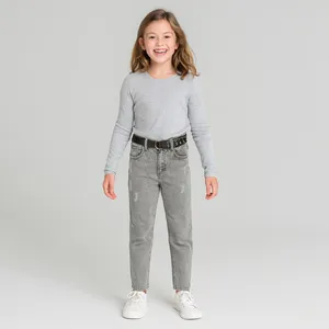 شلوار جین دخترانه تیپ تاپ مدل ‏32130B8