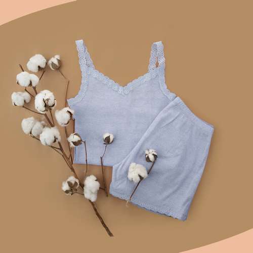 ست تاپ و شلوارک زنانه مون‌سا مدل 163124050