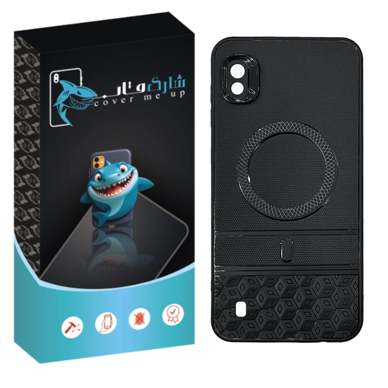 کاور شارک قاب مدل تاس مناسب برای گوشی موبایل سامسونگ Galaxy A10