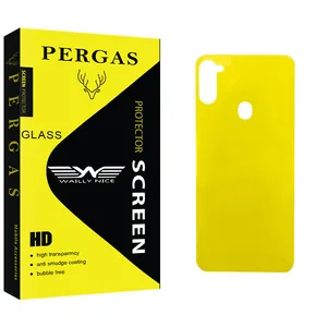 Waily Nice Pergas Glass Back Protector For Samsung سامسونگ Galaxy A11