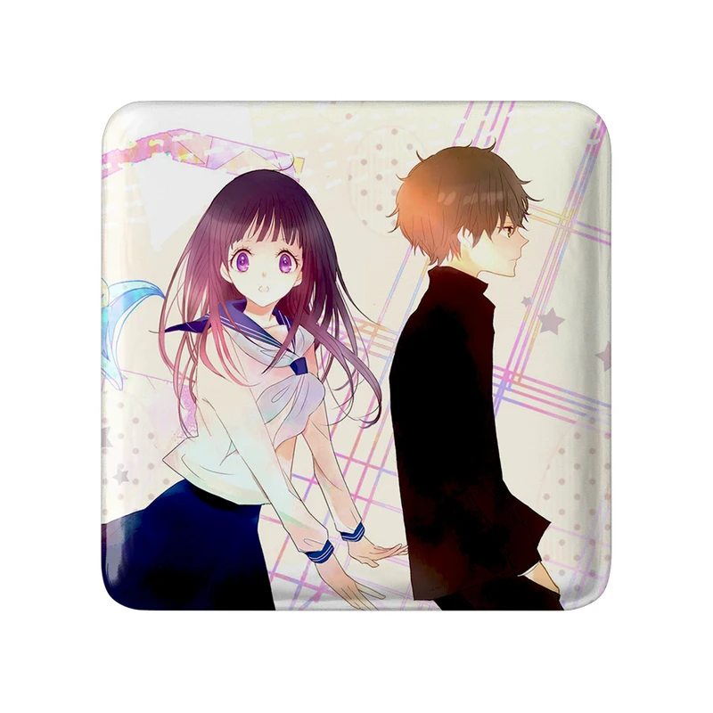 مگنت خندالو طرح اورکی و چیتاندا انیمه هیوکا Hyouka کد 17050