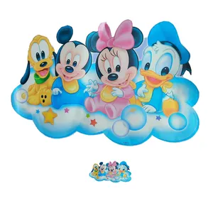 استیکر دیواری کودک طرح میکی موس کد TT222 مجموعه 2 عددی