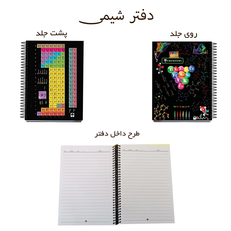 عکس شماره 15 : دفتر مشق 100 برگ تیما مدل ریاضی فیزیک مجموعه 4 عددی