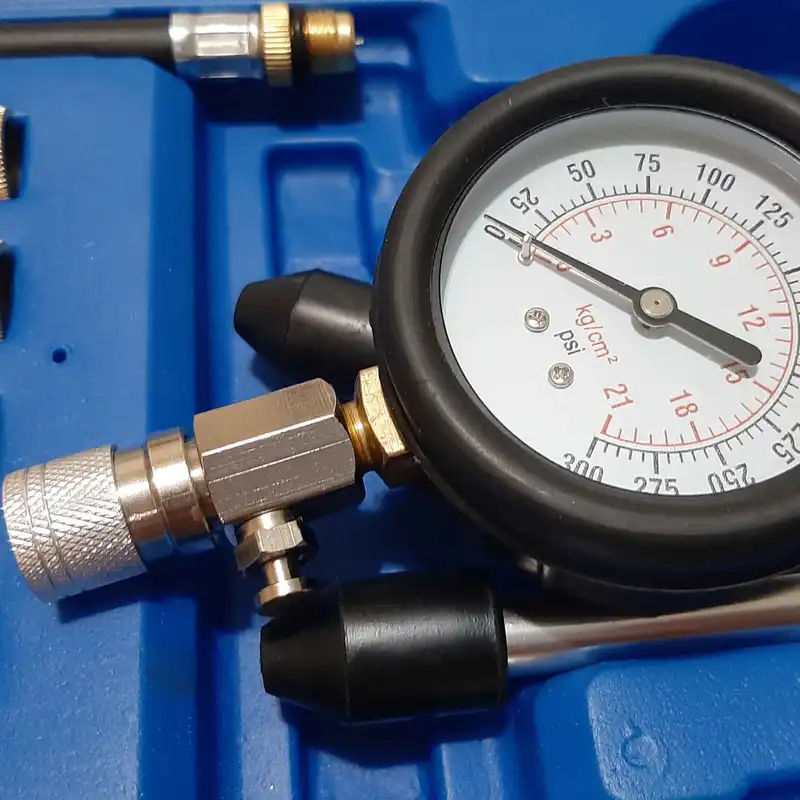 دستگاه کمپرس سنج سیلندر مدل DY5 مجموعه 8 عددی