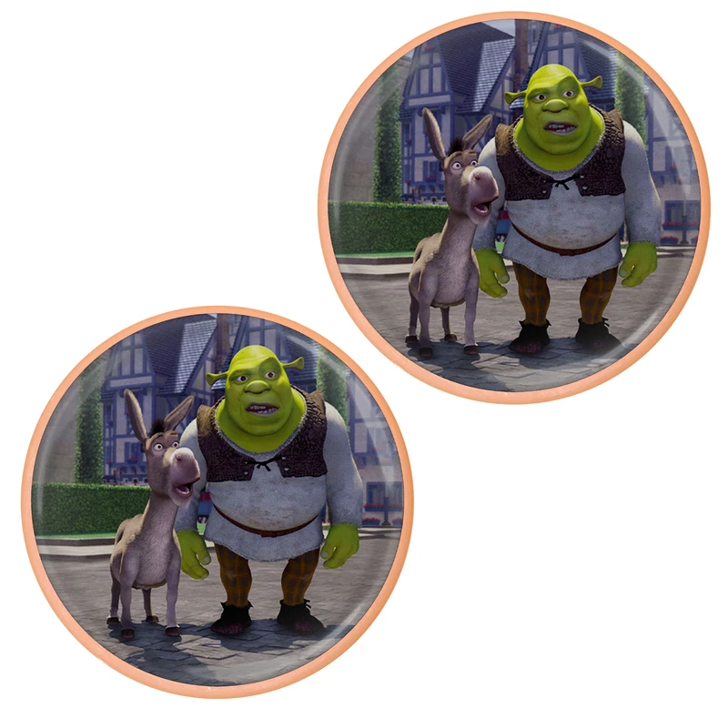 تراش مدل مخزن دار طرح کارتون شرک و خر شرک کد S11249 بسته دو عددی