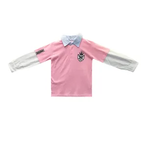 پولوشرت آستین بلند پسرانه مدل 122