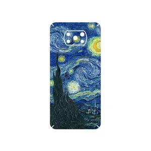 MAHOOT The Starry Night of van Gogh Cover Sticker for Xiaomi Poco X3 NFC