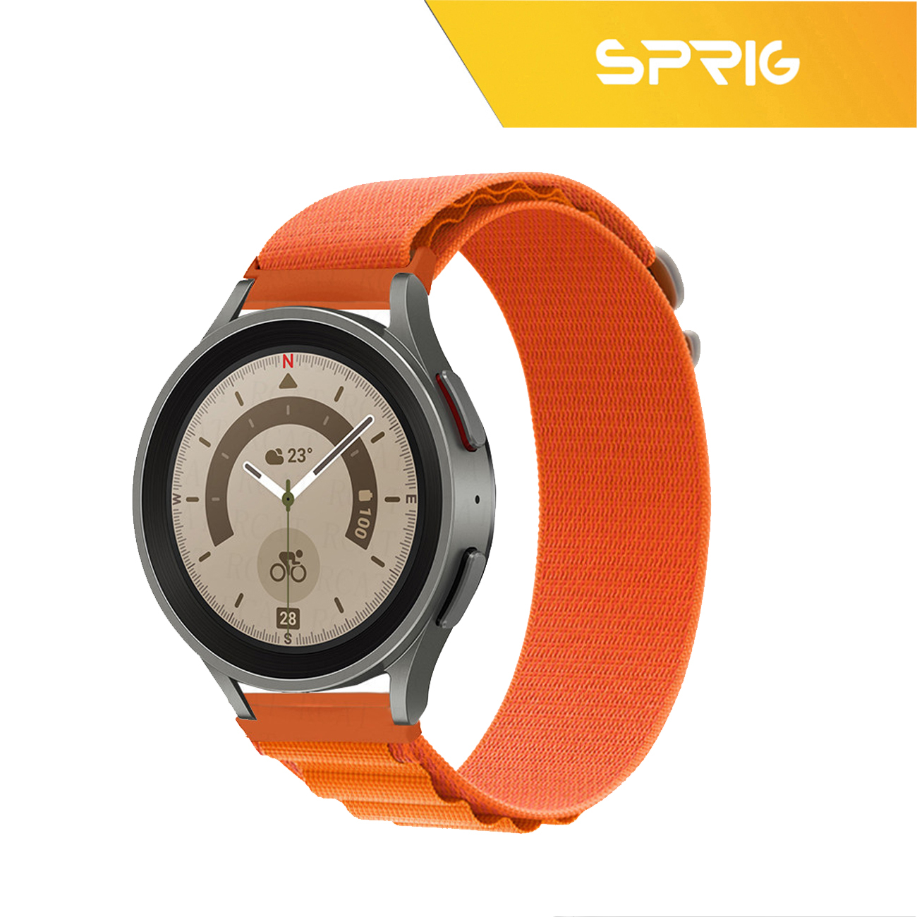 بند اسپریگ مدل Loop Alpine مناسب برای ساعت هوشمند سامسونگ Galaxy Watch 5 40mm / Watch 5 44mm / Watch 5 pro 45mm