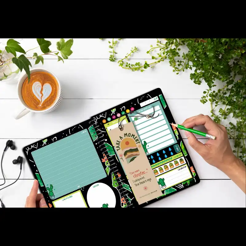 دفتر برنامه ریزی مستر راد طرح کاکتوس مدل پلنر کد 1619