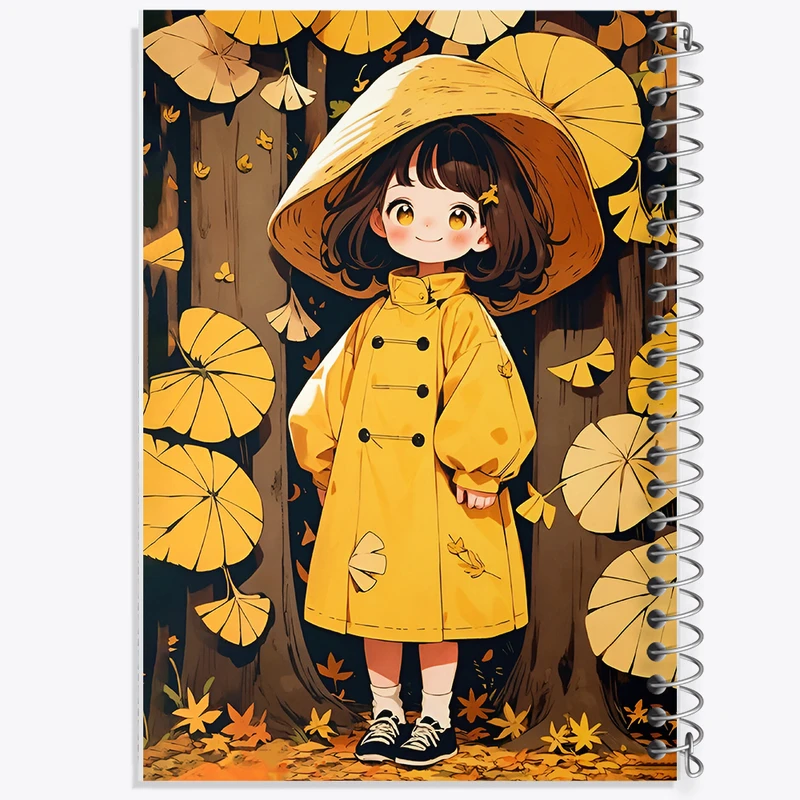 دفتر لیست خرید 50 برگ خندالو طرح دخترانه کیوت کد N3843