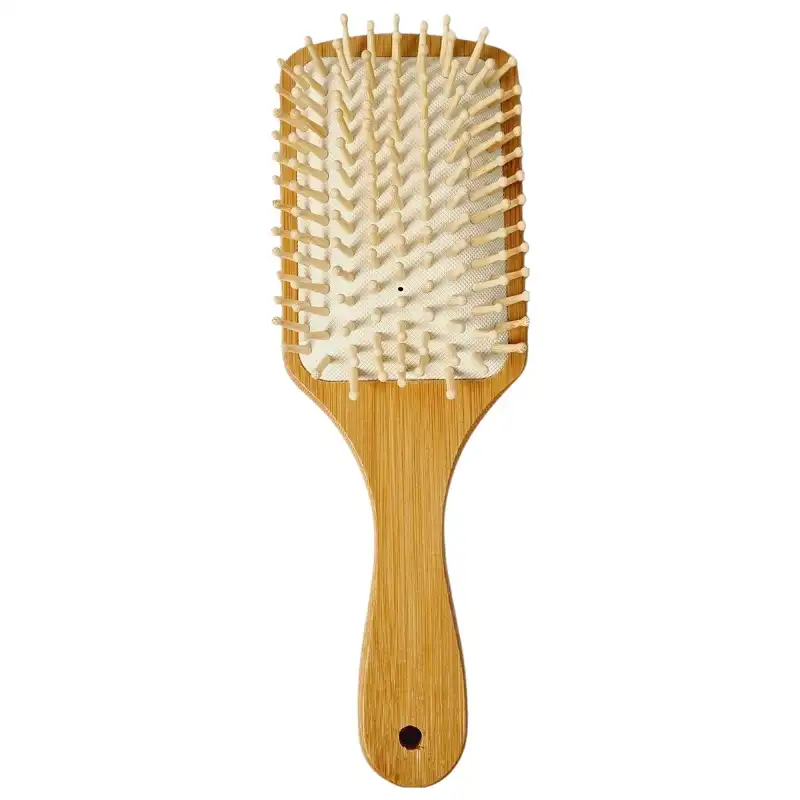 برس مو مدل چوبی بامبو