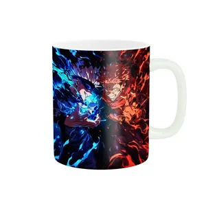 ماگ طرح زیبای گوجو ساتورو و سوکونا کد 1747