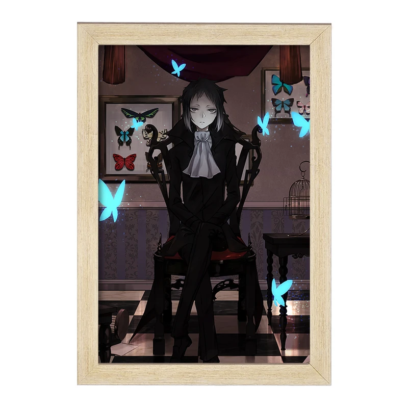 تابلو خندالو مدل اکوتاگوا انیمه سگ های ولگرد بانگو  کد 11766