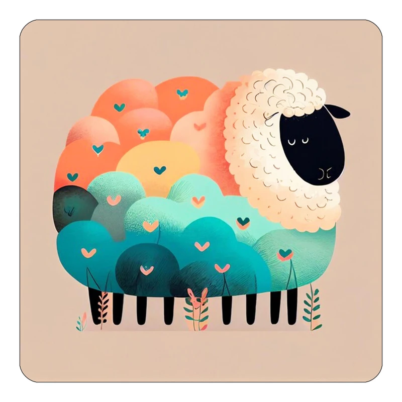 مگنت کاکتی طرح حیوانات رنگی مدل mp25715