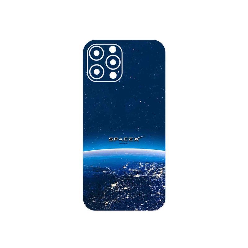 برچسب پوششی ماهوت مدل Space X مناسب برای گوشی موبایل اپل iPhone 12 Pro Max