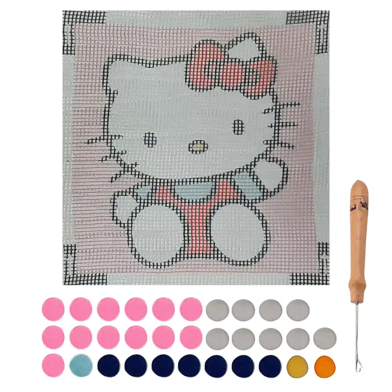 بسته فرشینه بافی مدل 1029 مجموعه 34 عددی