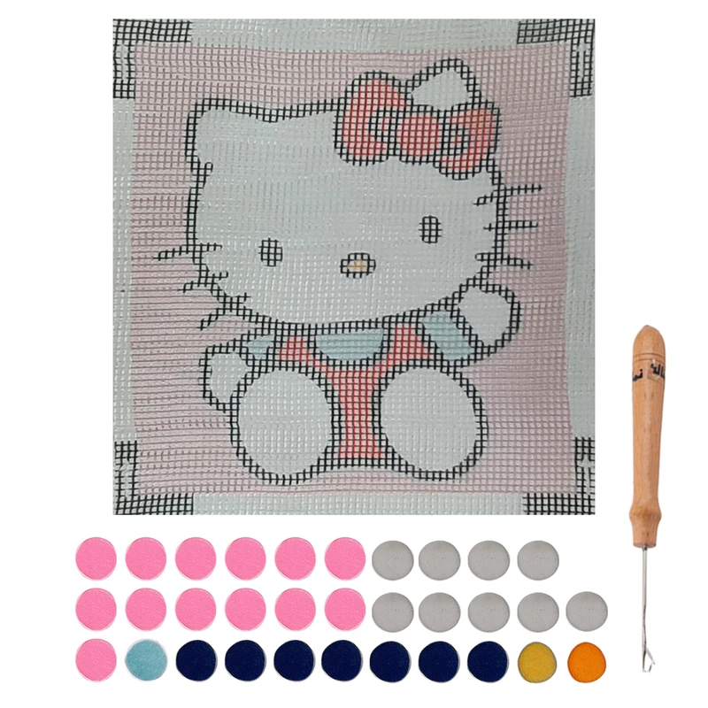 بسته فرشینه بافی مدل 1029 مجموعه 34 عددی