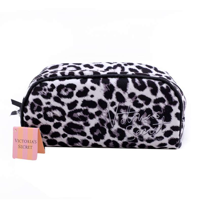 کیف لوازم آرایش زنانه ویکتوریا سکرت مدل گریم پلنگی B and W