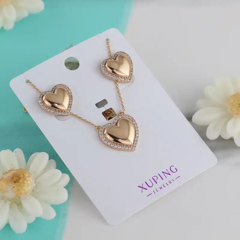 نیم ست زنانه ژوپینگ مدل قلب کد AA197