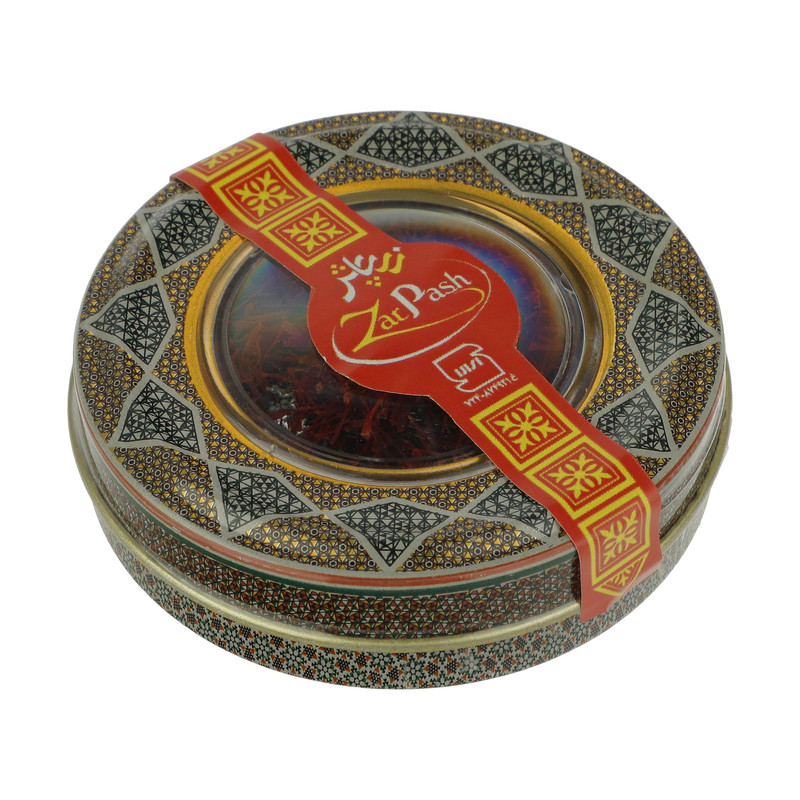 زعفران سرگل درجه یک خاتم زرپاش- مقدار 2گرم