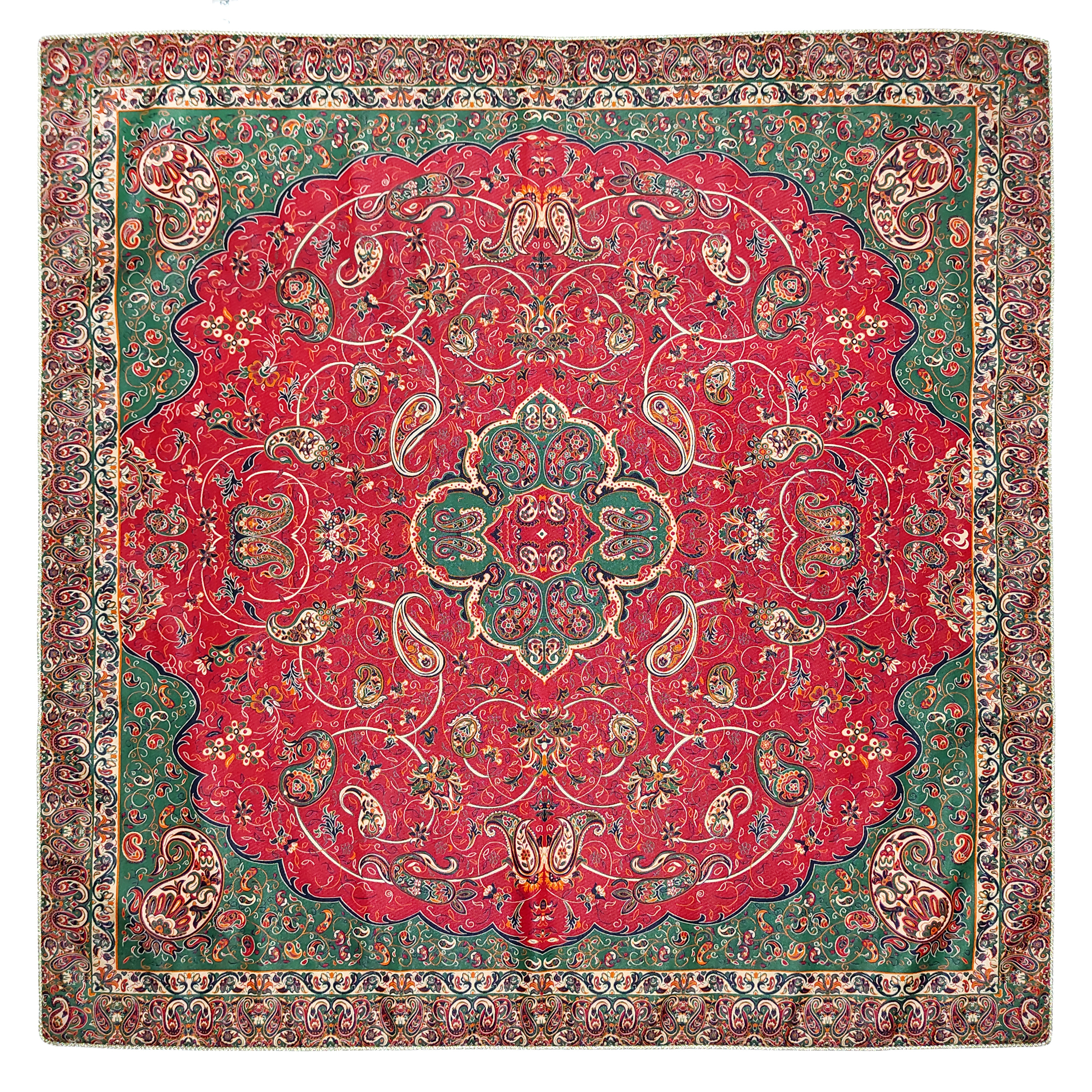 رومیزی ترمه طرح شاه عباسی کد 600