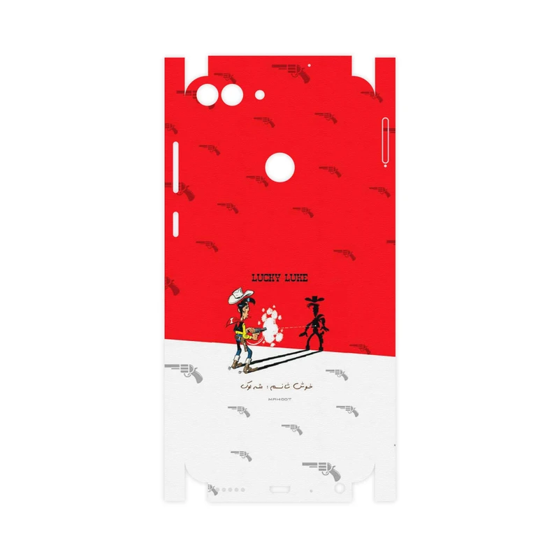 برچسب پوششی ماهوت مدل Lucky Luke-FullSkin مناسب برای گوشی موبایل هوآوی P Smart