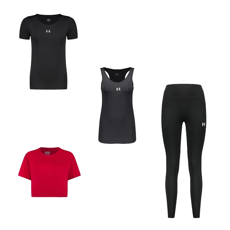 ست چهار تکه لباس ورزشی زنانه مدل 7101-9101-4104-56