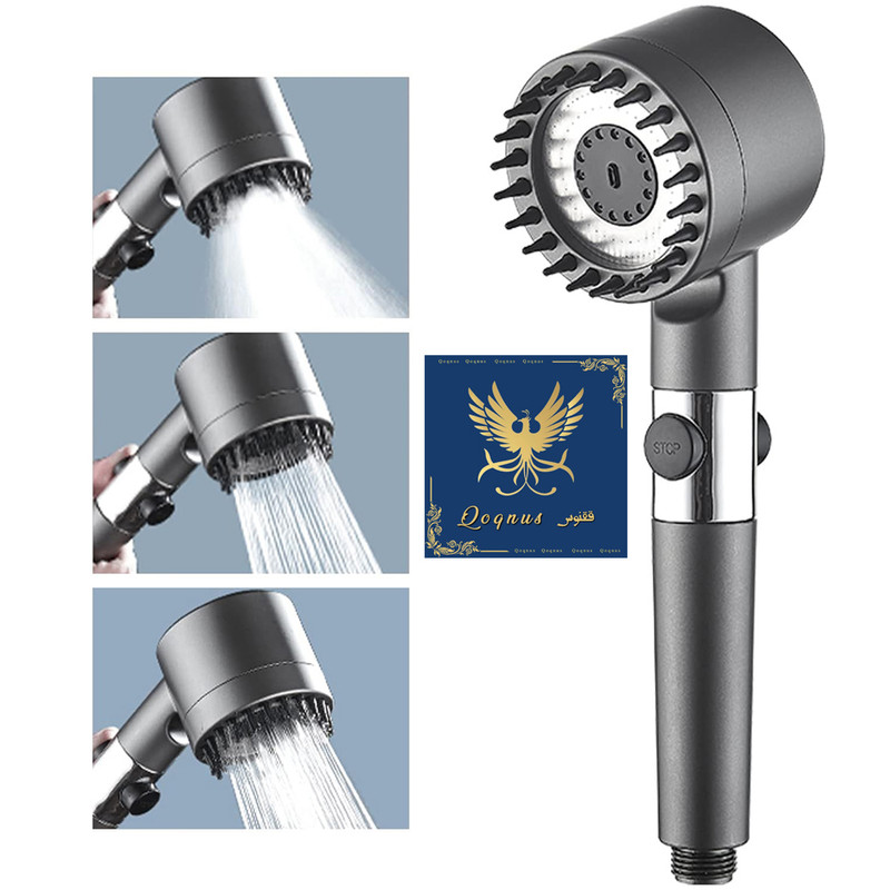 سردوش حمام ققنوس مدل Turbo-Massage لوکس