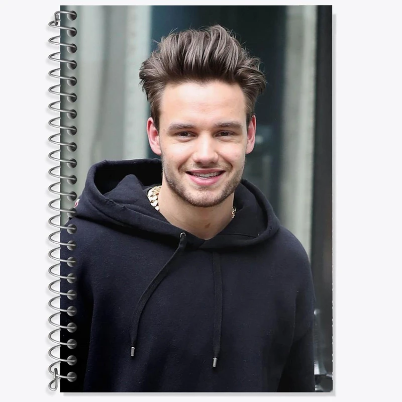 دفتر زبان 50 برگ خندالو مدل سه خط طرح لیام پین گروه موسیقی وان دایرکشن One Direction کد 18980