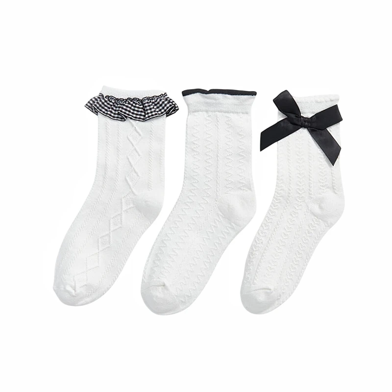 جوراب ساق بلند دخترانه ال سی وایکیکی مدل W42608Z4 بسته 5 عددی