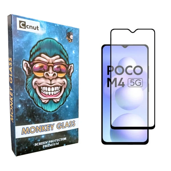 محافظ صفحه نمایش سرامیکی کوکونات مدل monku مناسب برای گوشی موبایل شیائومی Poco M4 5G