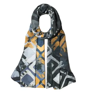 شال زنانه مدل پاییزه طرح زمستانی کد sar1781