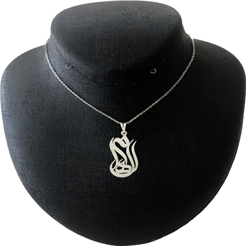 گردنبند نقره زنانه مدل الهام گردنبند نقره زنانه مدل الهام