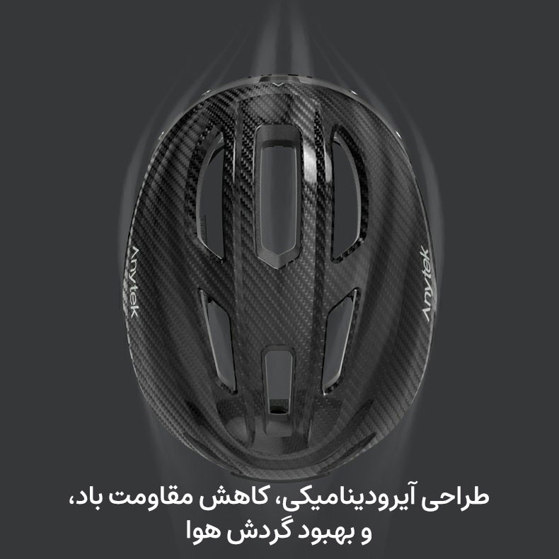 دوربین فیلم برداری ورزشی انی تک مدل کلاه ایمنی RAW1PRO-4K