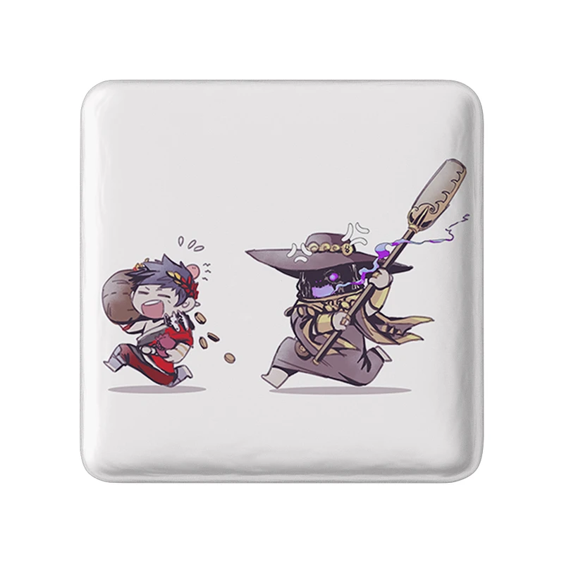 مگنت خندالو طرح بازی هادس (Hades) مدل مربعی کد 32859