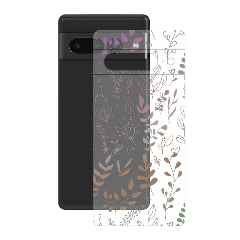 برچسب پوششی ریمکس مدل Clea طرح برگ مناسب برای گوشی موبایل گوگل Pixel 7 Pro