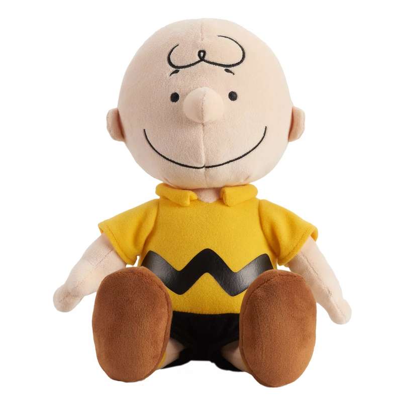عروسک طرح شخصیت بادام زمینی ها مدل Peanuts Charlie کد SZ2/56 ارتفاع 30 سانتی‌متر