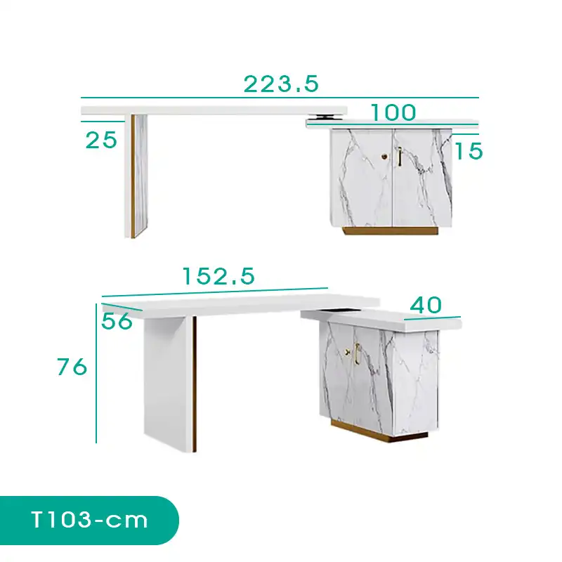 میز تحریر اسمردیس مدل T103