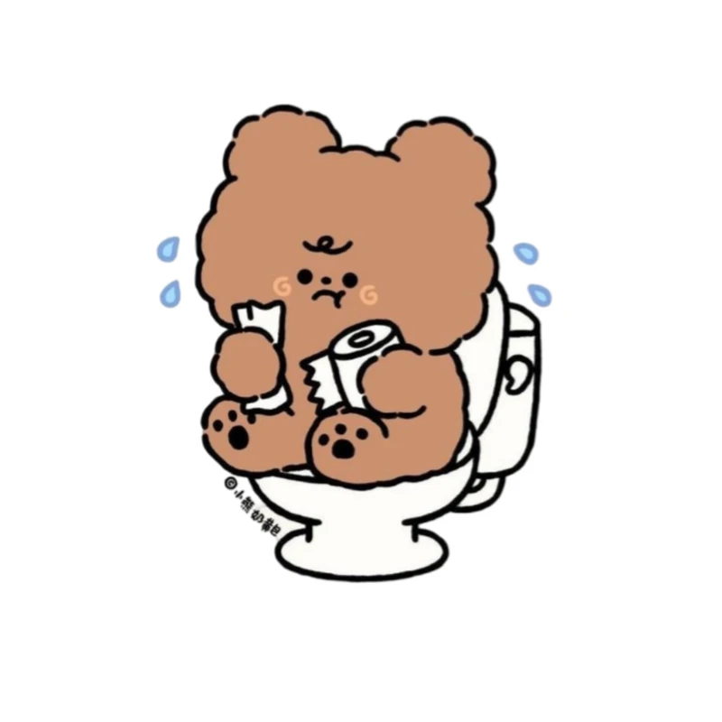 استیکر لپ تاپ مدل خرس کوچولو