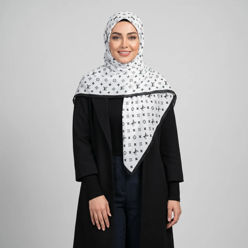 روسری زنانه مدل نخی بهاری جدید کد ana-2703
